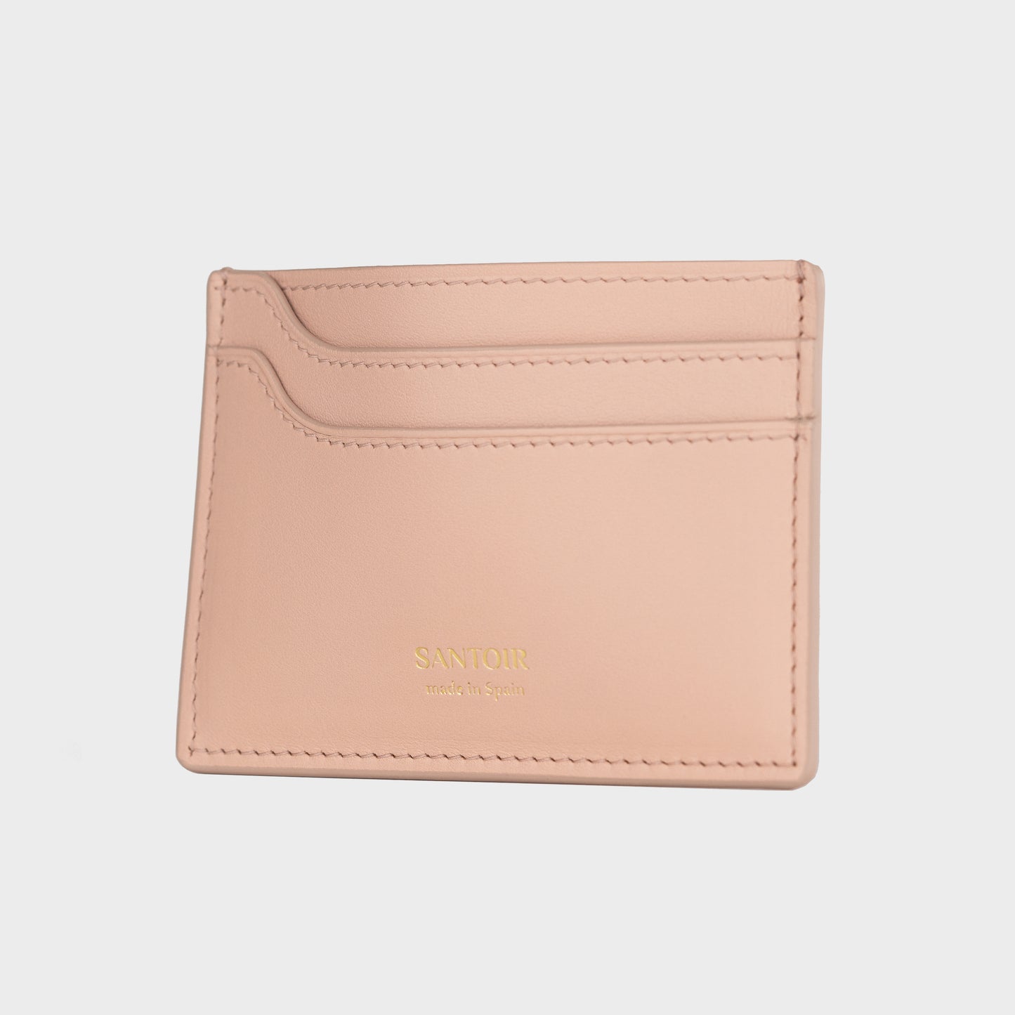 Tarjetero en Piel Napa de Ternera - Rose Cloud